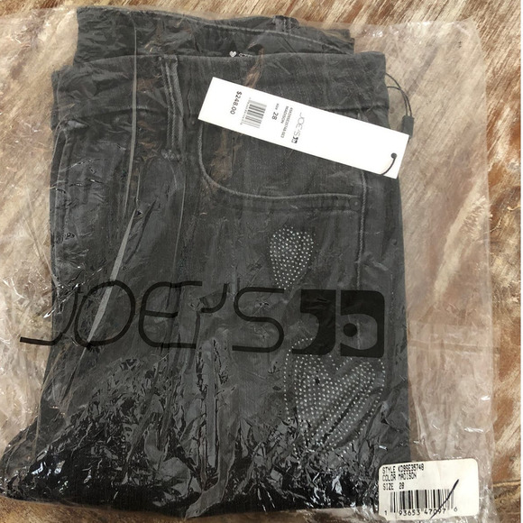 Joe's Jeans x Stephanie Gottlieb The Charlie Jeans Studded Madison NWT Size 25 - Picture 3 of 8